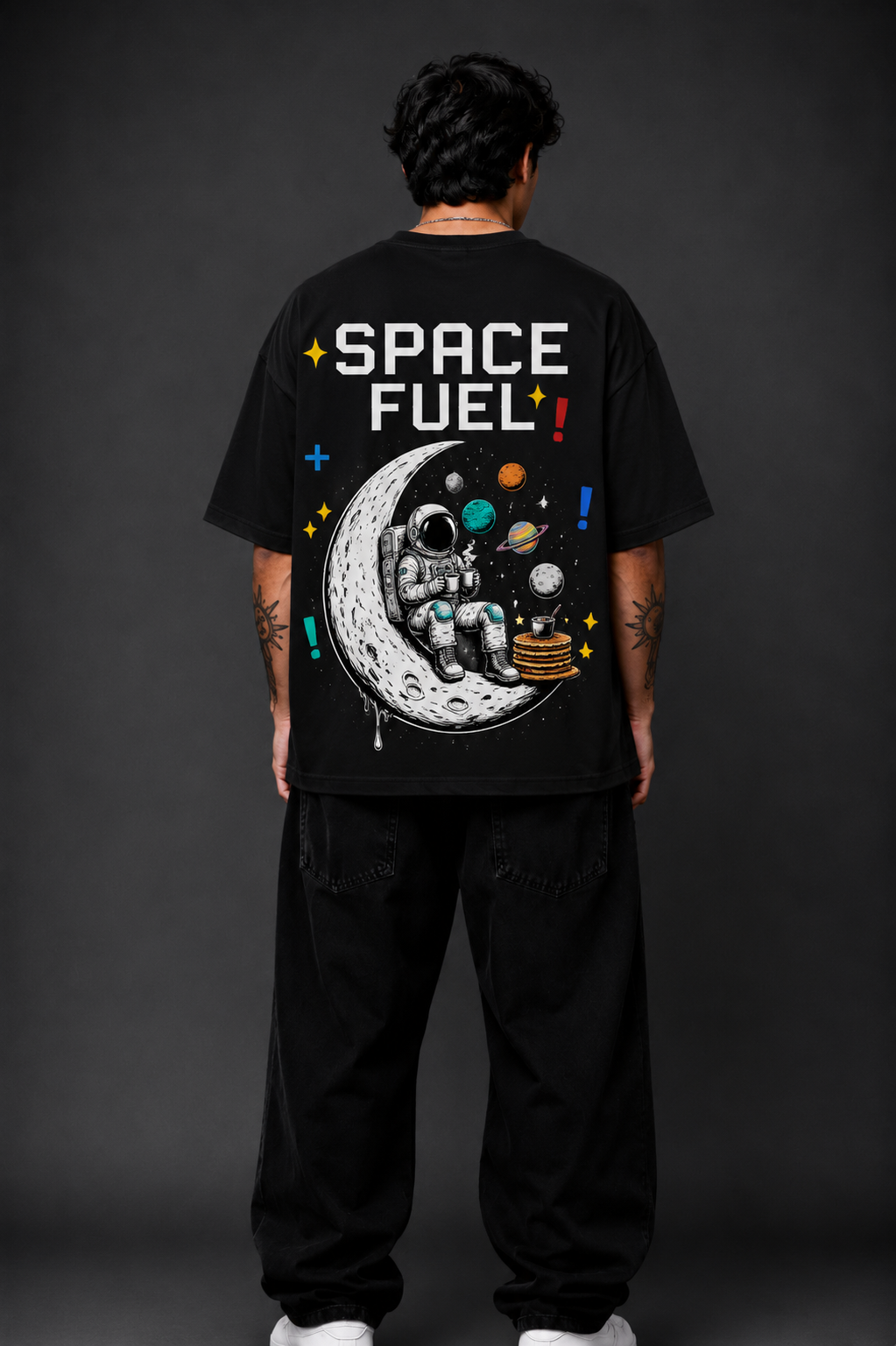 Astronaut Oversized Graphic T-Shirt | Premium 100%Cotton ( 220GSM )